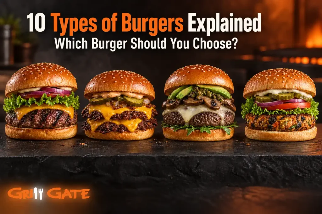 10 Types of Burgers