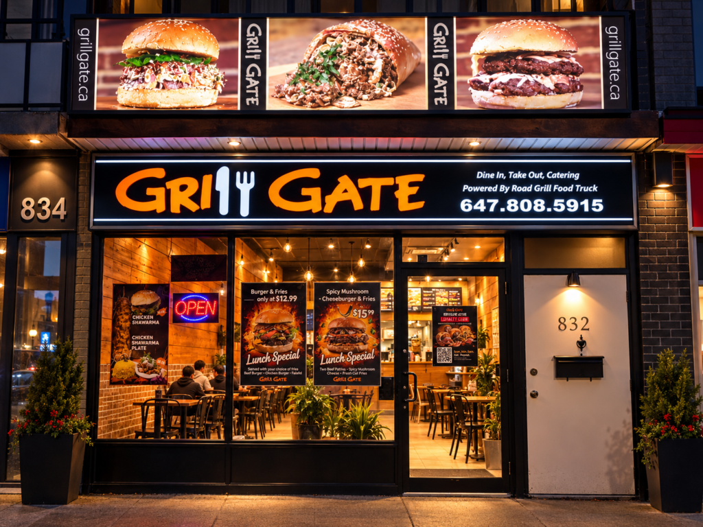Sheppard West Restaurant in North York | Grill Gate