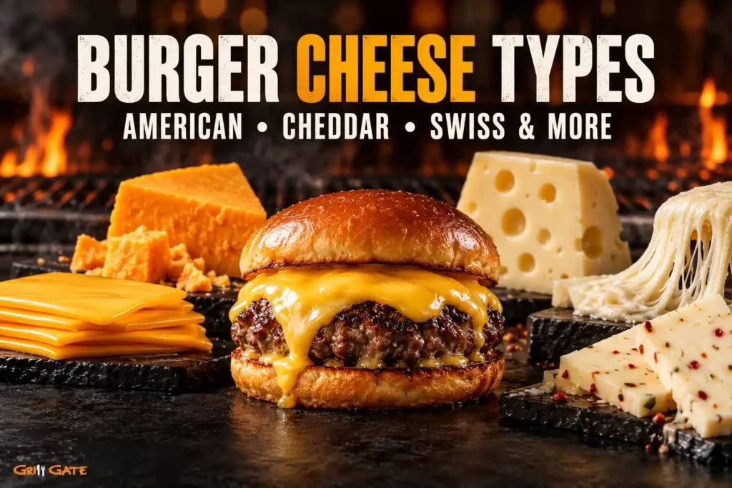 Burger Cheese Types